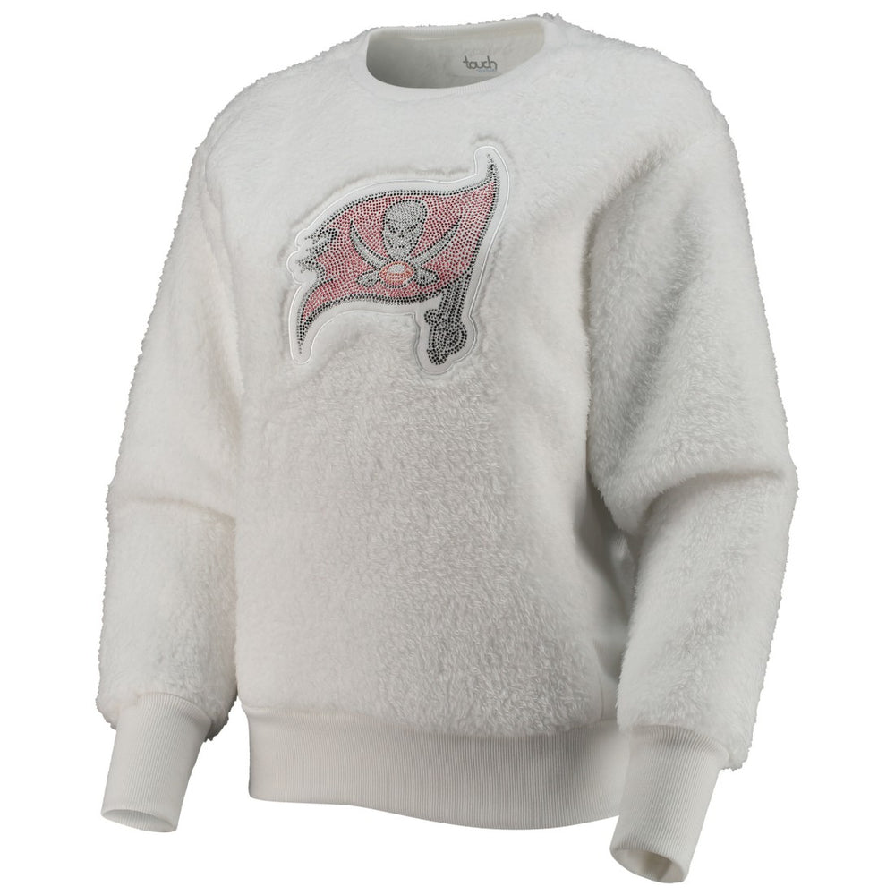 Tampa Bay Buccaneers Touch Women's Milestone Tracker Pullover Sweatshirt - White online