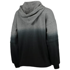 Las Vegas Raiders Touch Women's Superstar Dip-Dye Pullover Hoodie - Heathered Gray/Black online