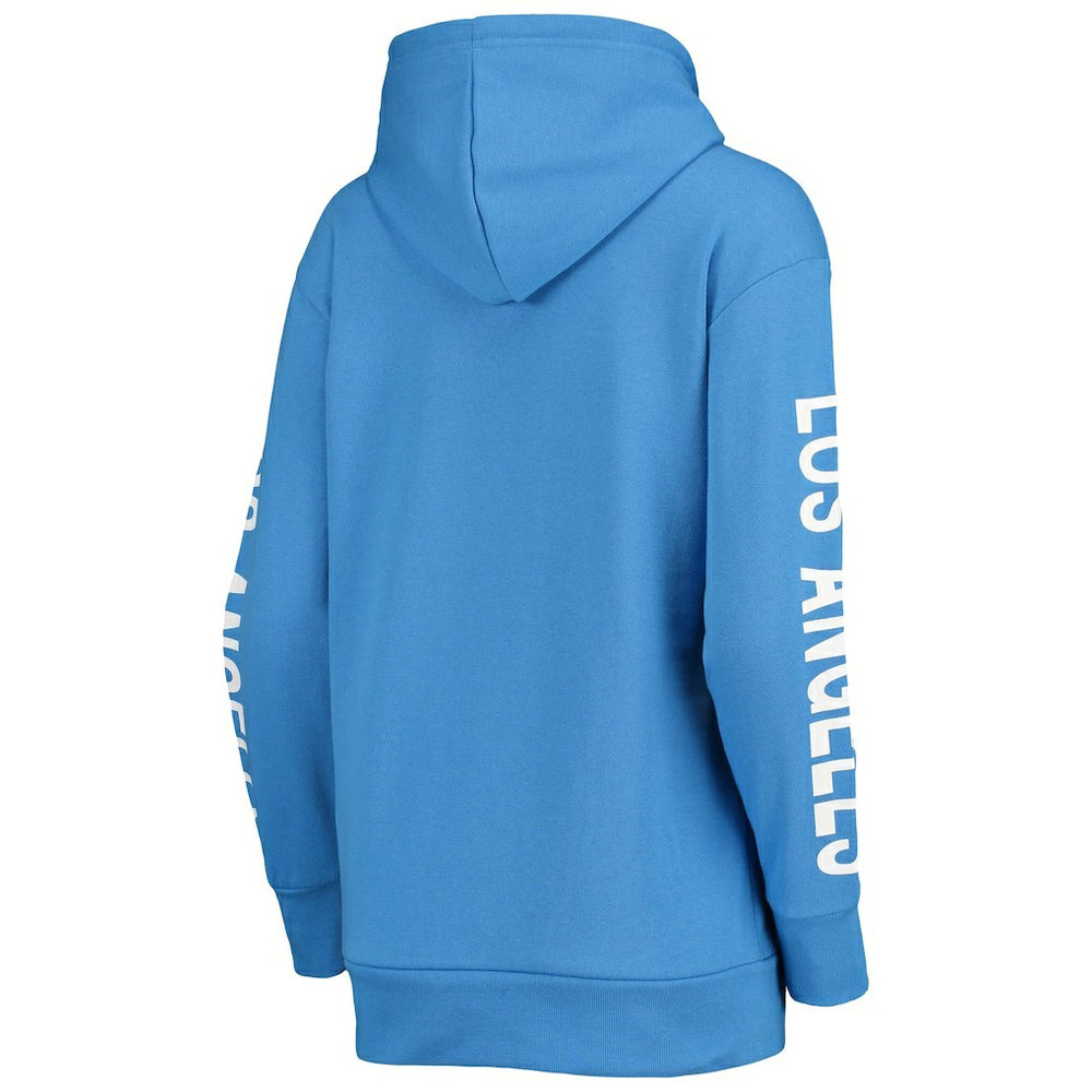 Los Angeles Chargers G-III 4Her by Carl Banks Women's Extra Point Pullover Hoodie - Powder Blue sale