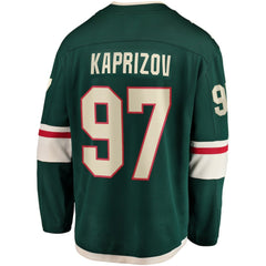 Kirill Kaprizov Minnesota Wild Fanatics Home Breakaway Replica Jersey Green