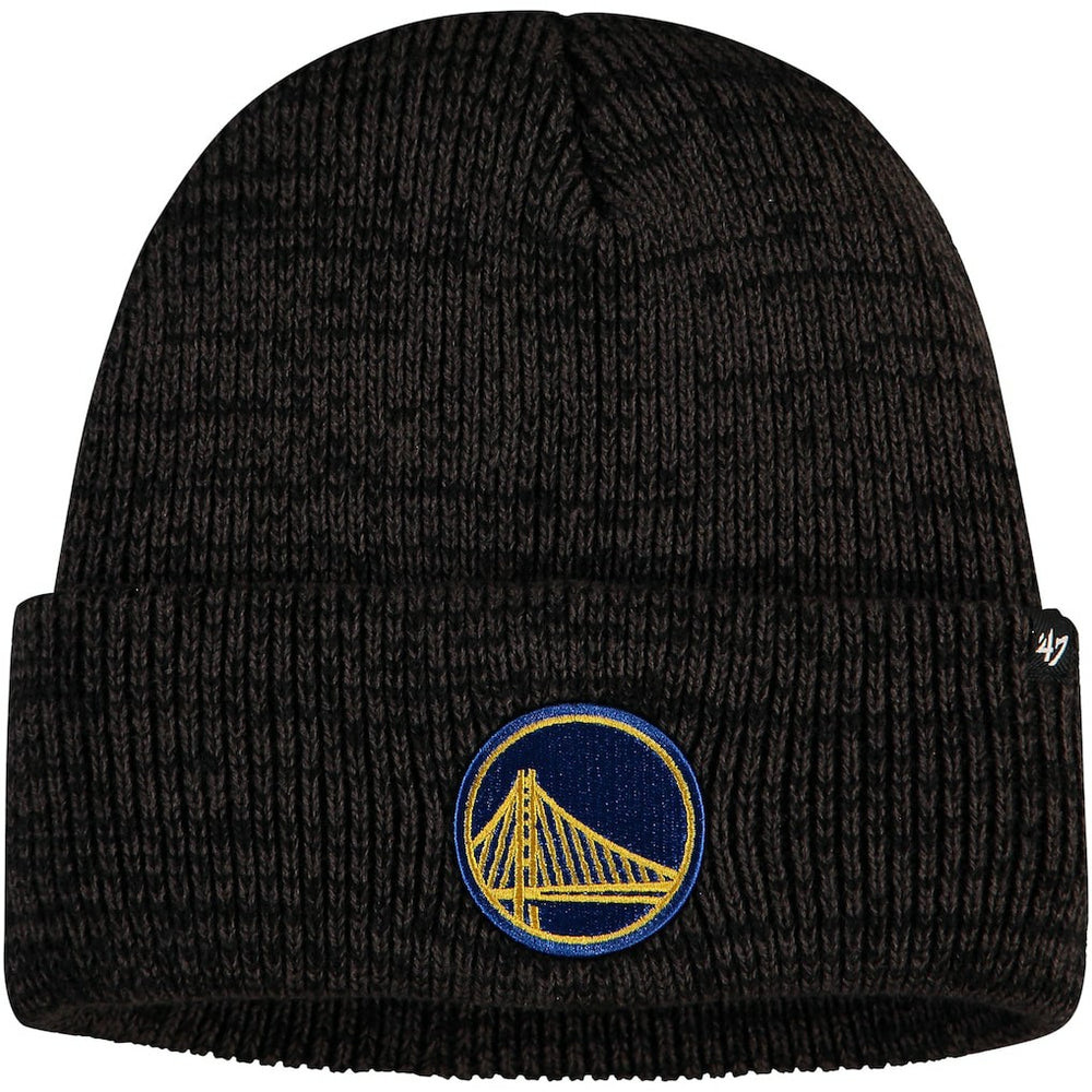 Golden State Warriors '47 Brain Freeze Cuffed Knit Hat sale - Black | 47 brand outlet