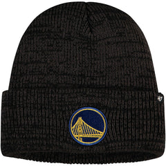 Golden State Warriors '47 Brain Freeze Cuffed Knit Hat sale - Black | 47 brand outlet