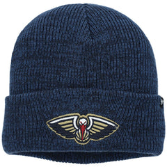 New Orleans Pelicans '47 Brain Freeze Cuffed Knit Hat - Navy | 47 brand outlet