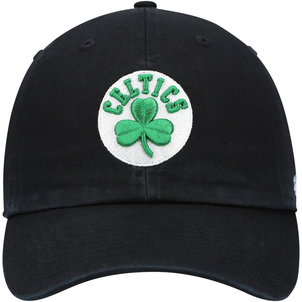 Boston Celtics '47 Core Logo Clean Up Adjustable Hat - Black | 47 brand cheap