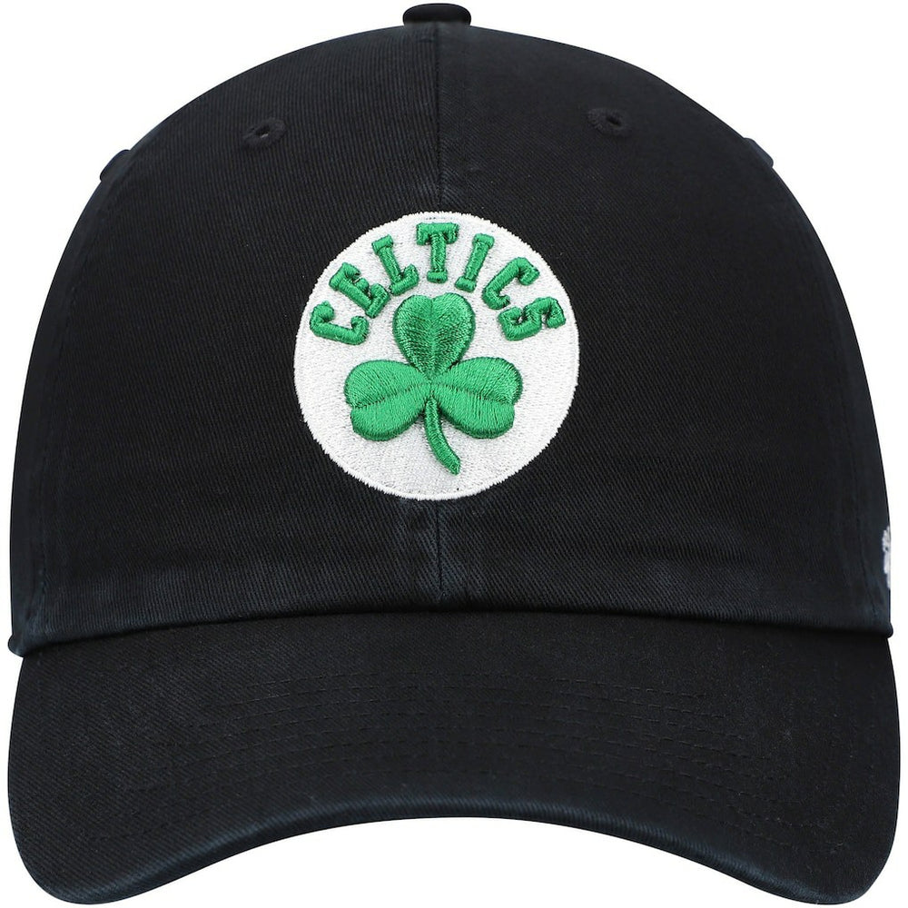 Boston Celtics '47 Core Logo Clean Up Adjustable Hat - Black | 47 brand cheap