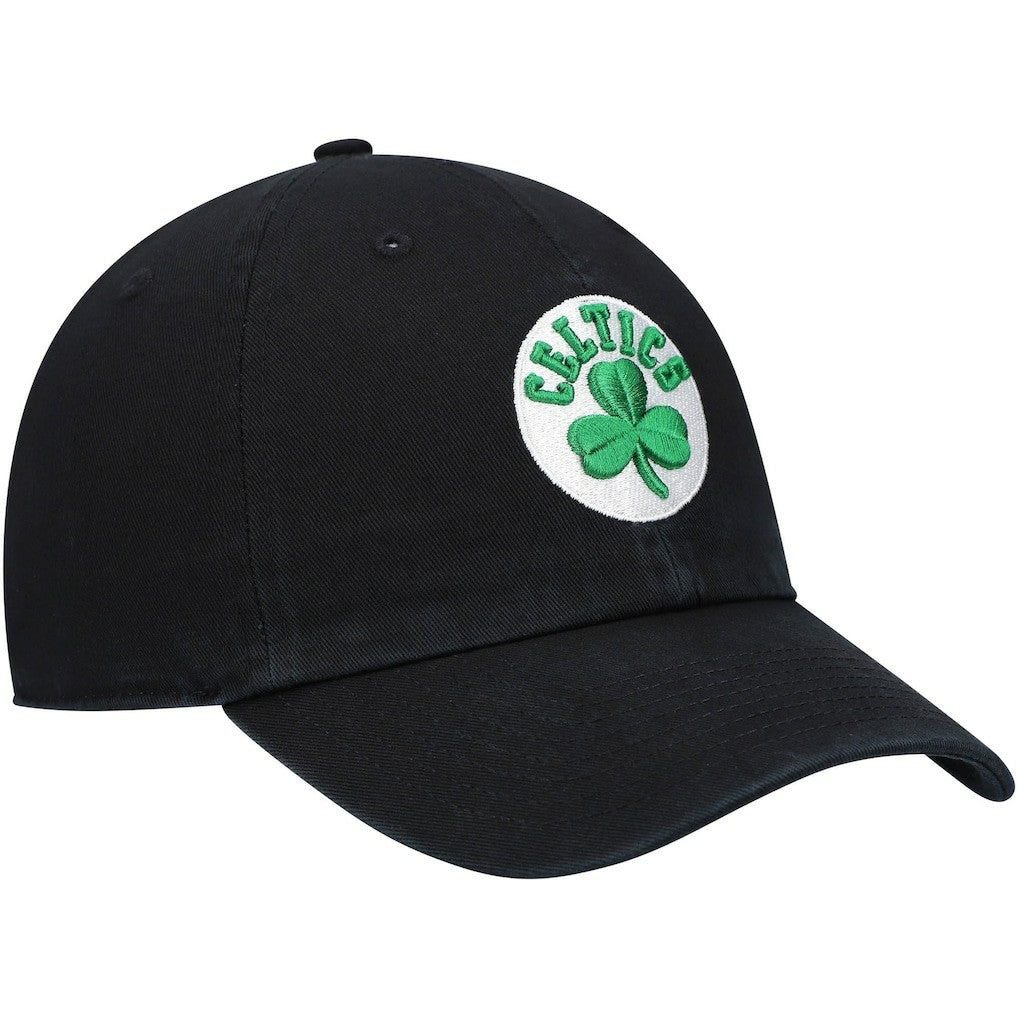 Boston Celtics '47 Core Logo Clean Up Adjustable Hat - Black | 47 brand cheap