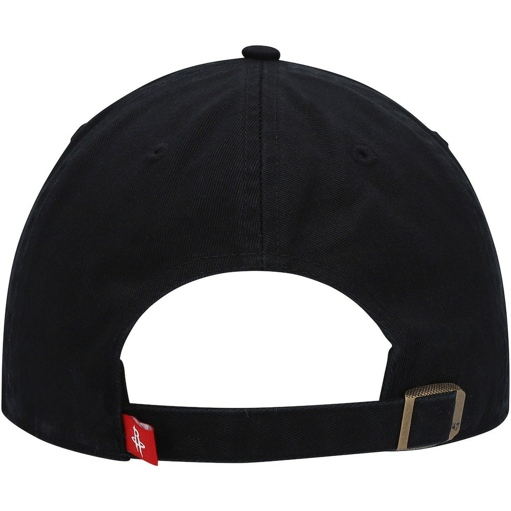 Houston Rockets '47 Core Logo Clean Up Adjustable Hat sale - Black | 47 brand on sale