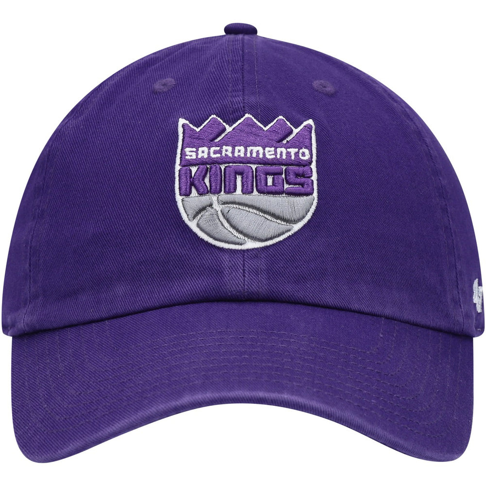 Sacramento Kings '47 Core Logo Clean Up Adjustable Hat - Purple | 47 brand discount
