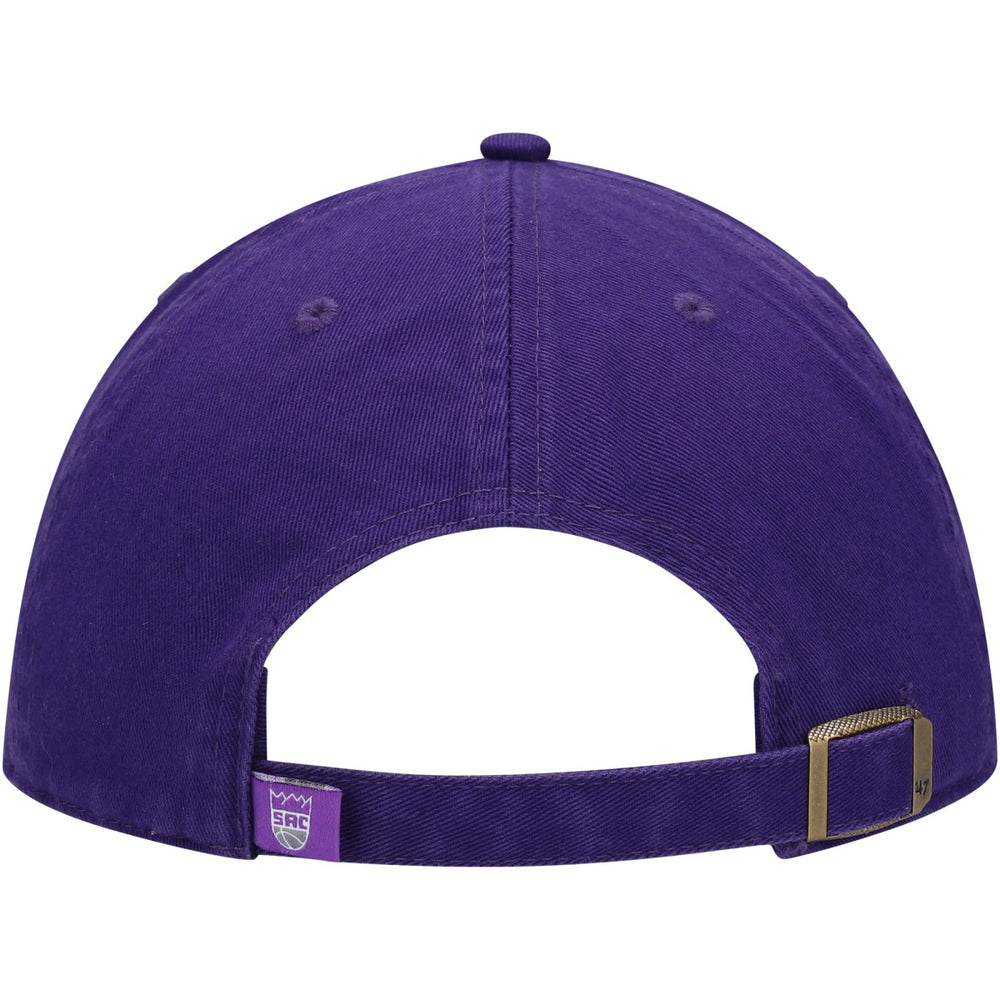 Sacramento Kings '47 Core Logo Clean Up Adjustable Hat - Purple | 47 brand discount