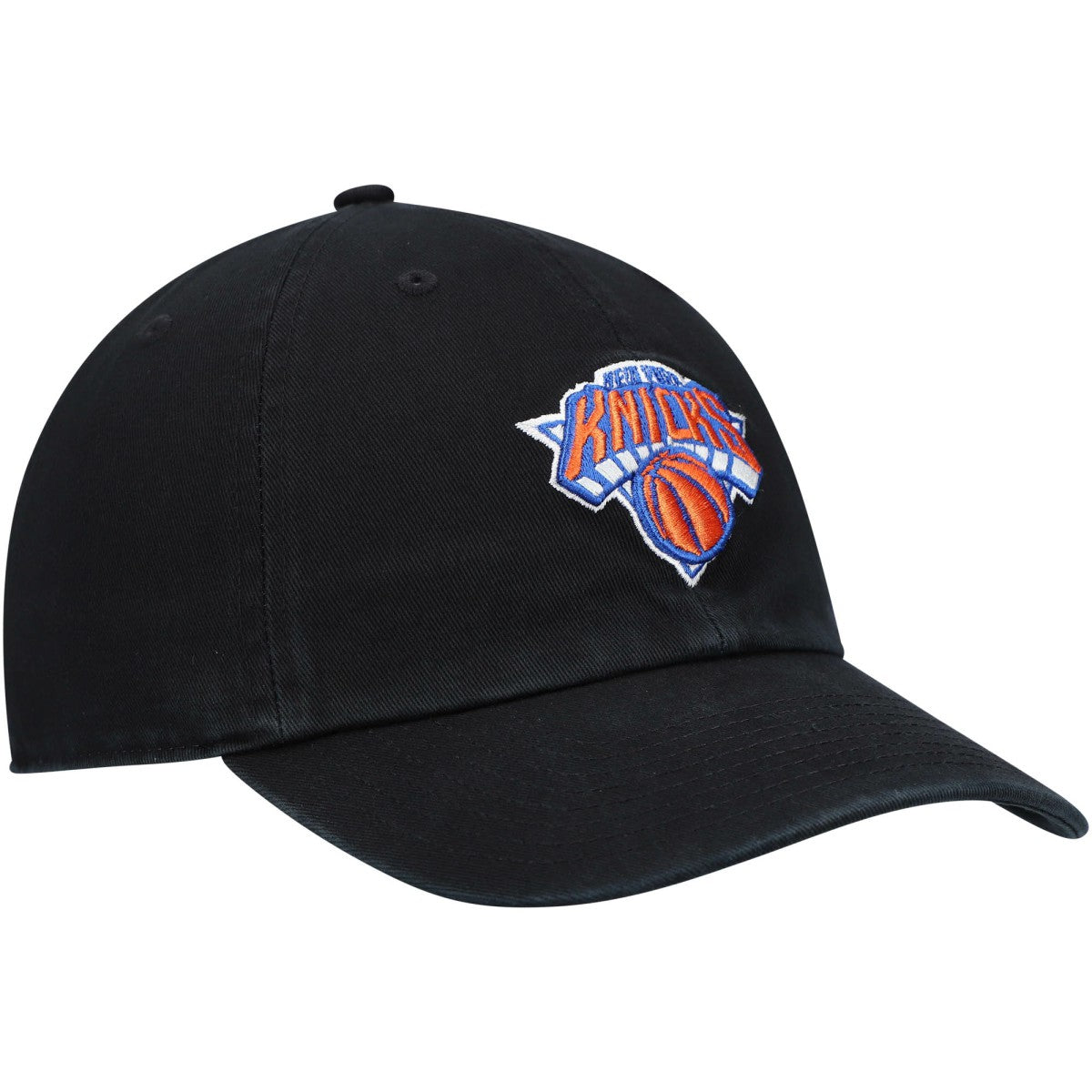 New York Knicks '47 Core Logo Clean Up Adjustable Hat - Black | 47 brand for sale