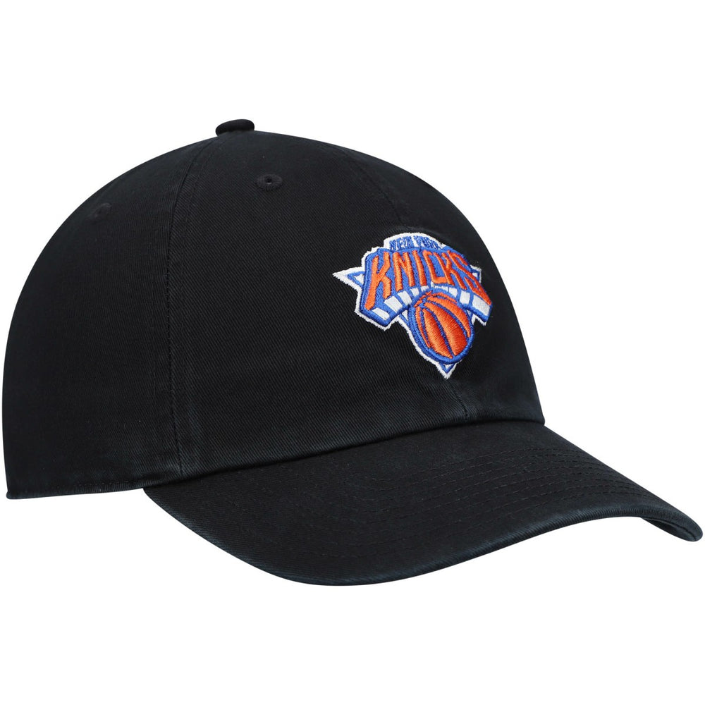 New York Knicks '47 Core Logo Clean Up Adjustable Hat - Black | 47 brand for sale