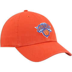 New York Knicks '47 Core Logo Clean Up Adjustable Hat - Orange | 47 brand outlet
