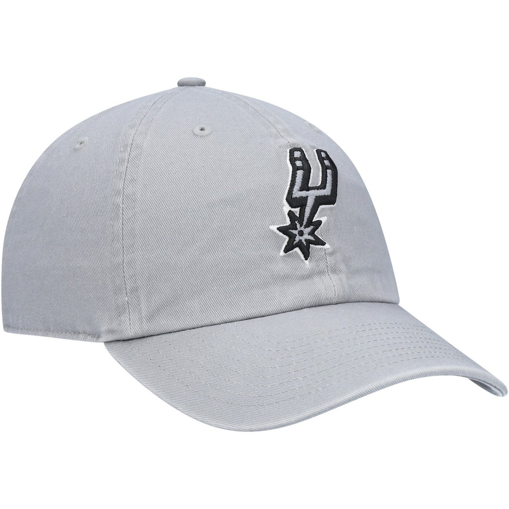San Antonio Spurs '47 Core Logo Clean Up Adjustable Hat - Gray | 47 brand for sale