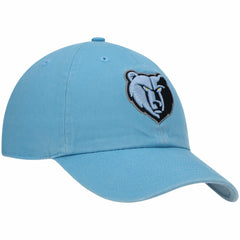 Memphis Grizzlies '47 Core Logo Clean Up Adjustable Hat - Light Blue | 47 brand sale