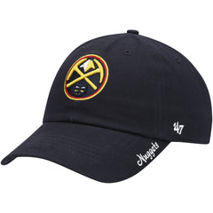 Denver Nuggets '47 Women's Miata Clean Up Logo Adjustable Hat sale - Navy | 47 brand sale