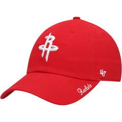 Houston Rockets '47 Women's Miata Clean Up Logo Adjustable Hat sale - Red | 47 brand online