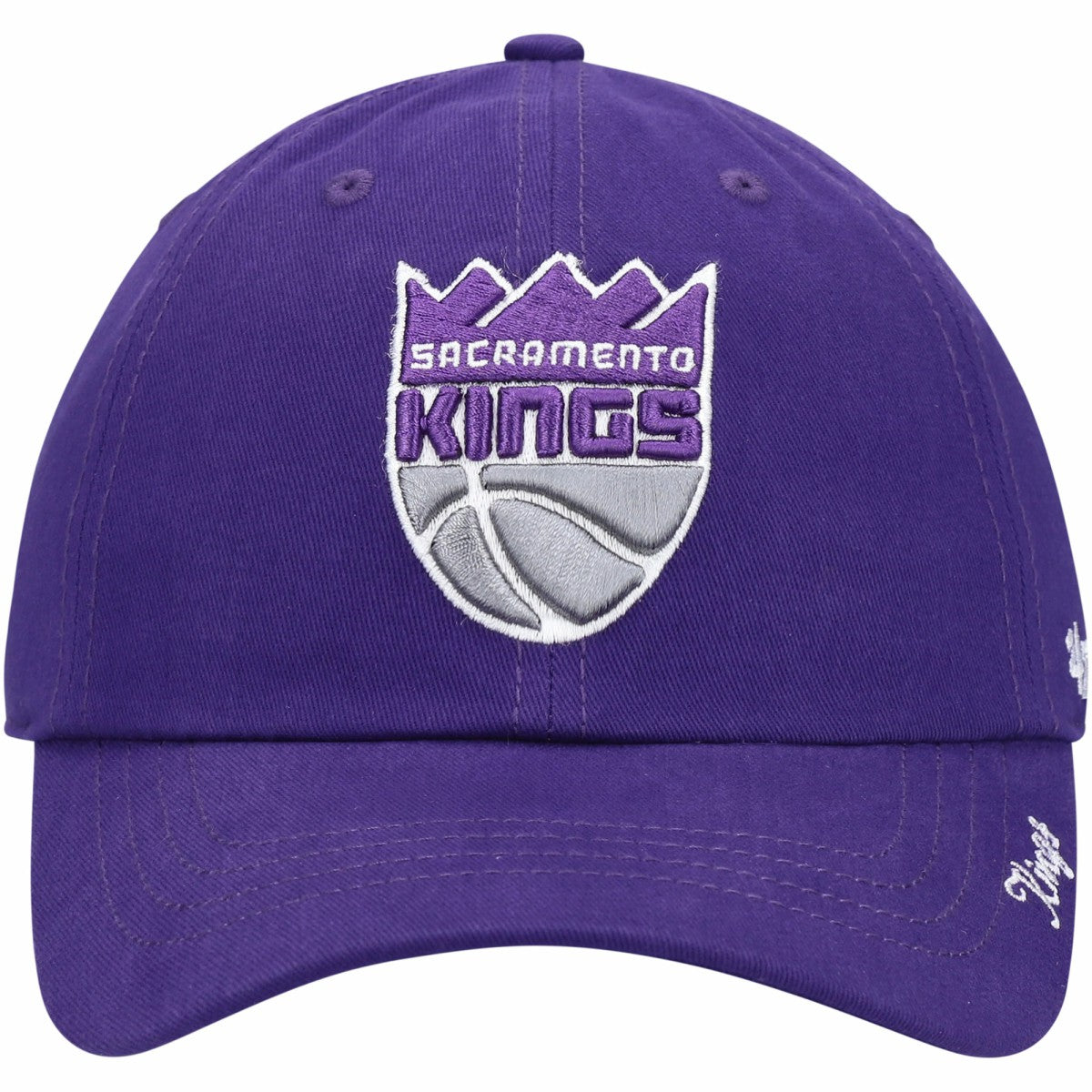 Sacramento Kings '47 Women's Miata Clean Up Logo Adjustable Hat - Purple | 47 brand shop