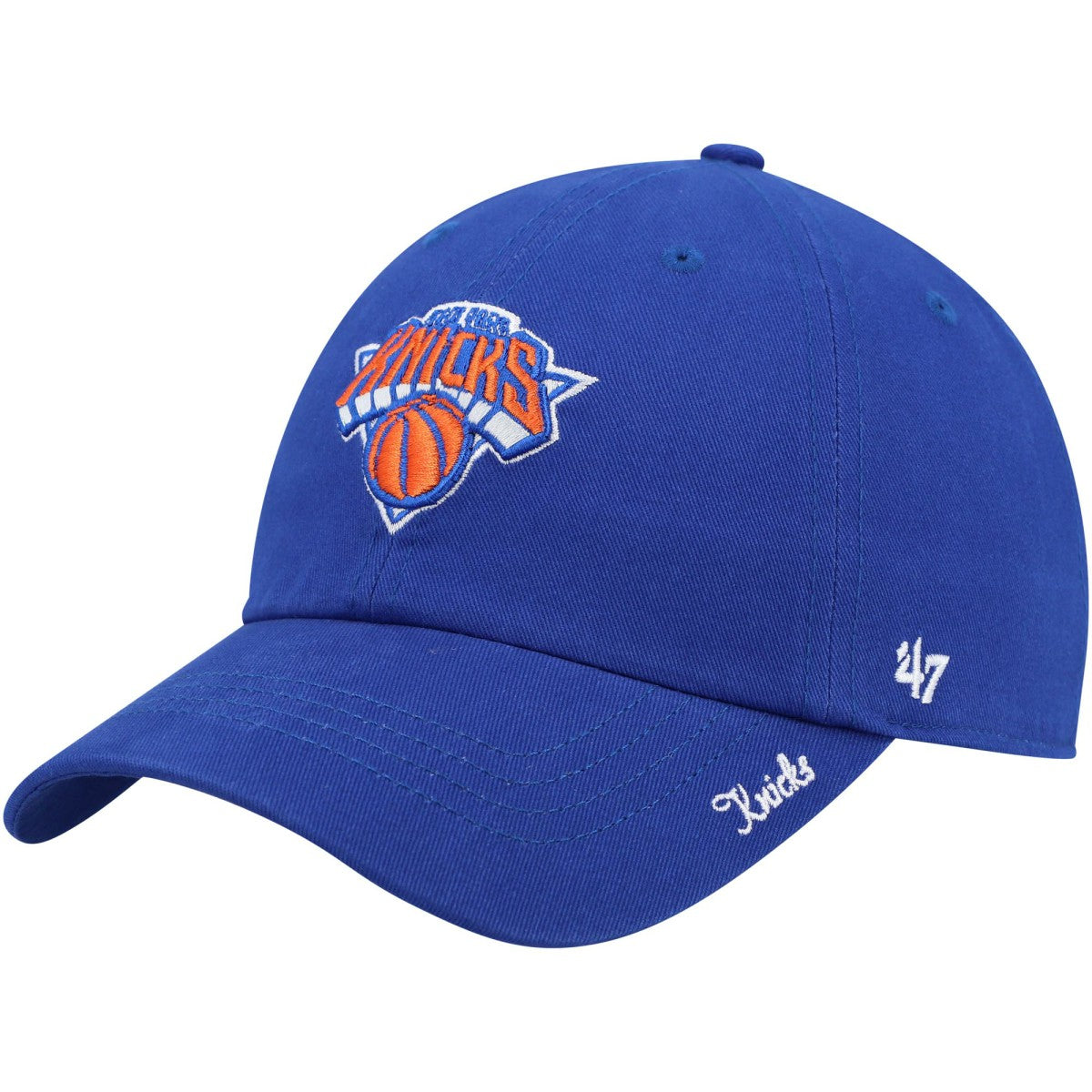 New York Knicks '47 Women's Miata Clean Up Logo Adjustable Hat - Blue | 47 brand cheap