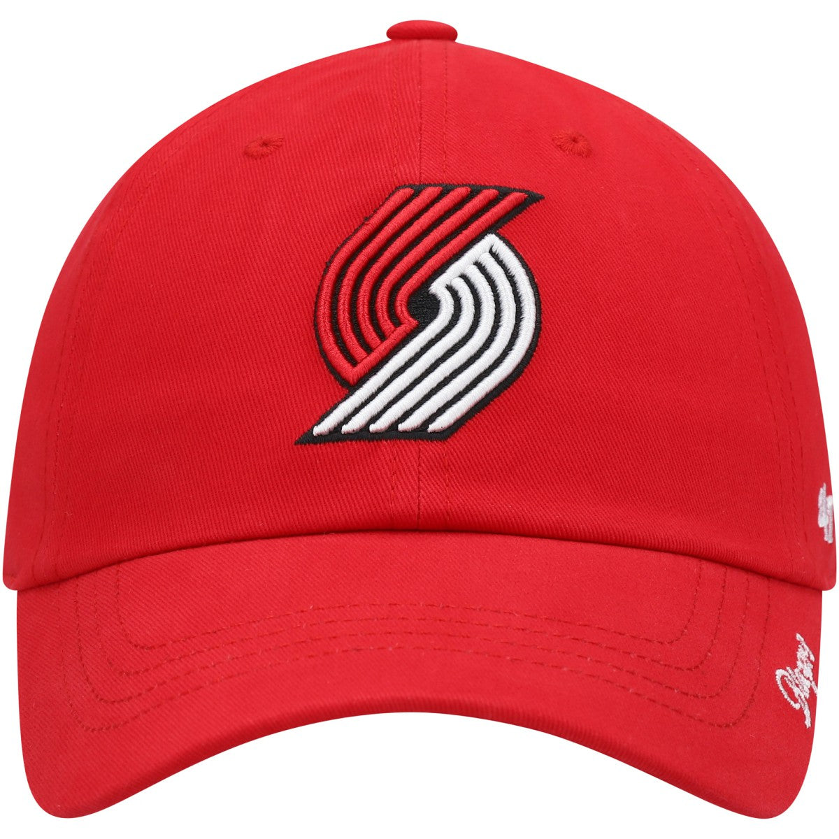 Portland Trail Blazers '47 Women's Miata Clean Up Logo Adjustable Hat - Red | 47 brand online