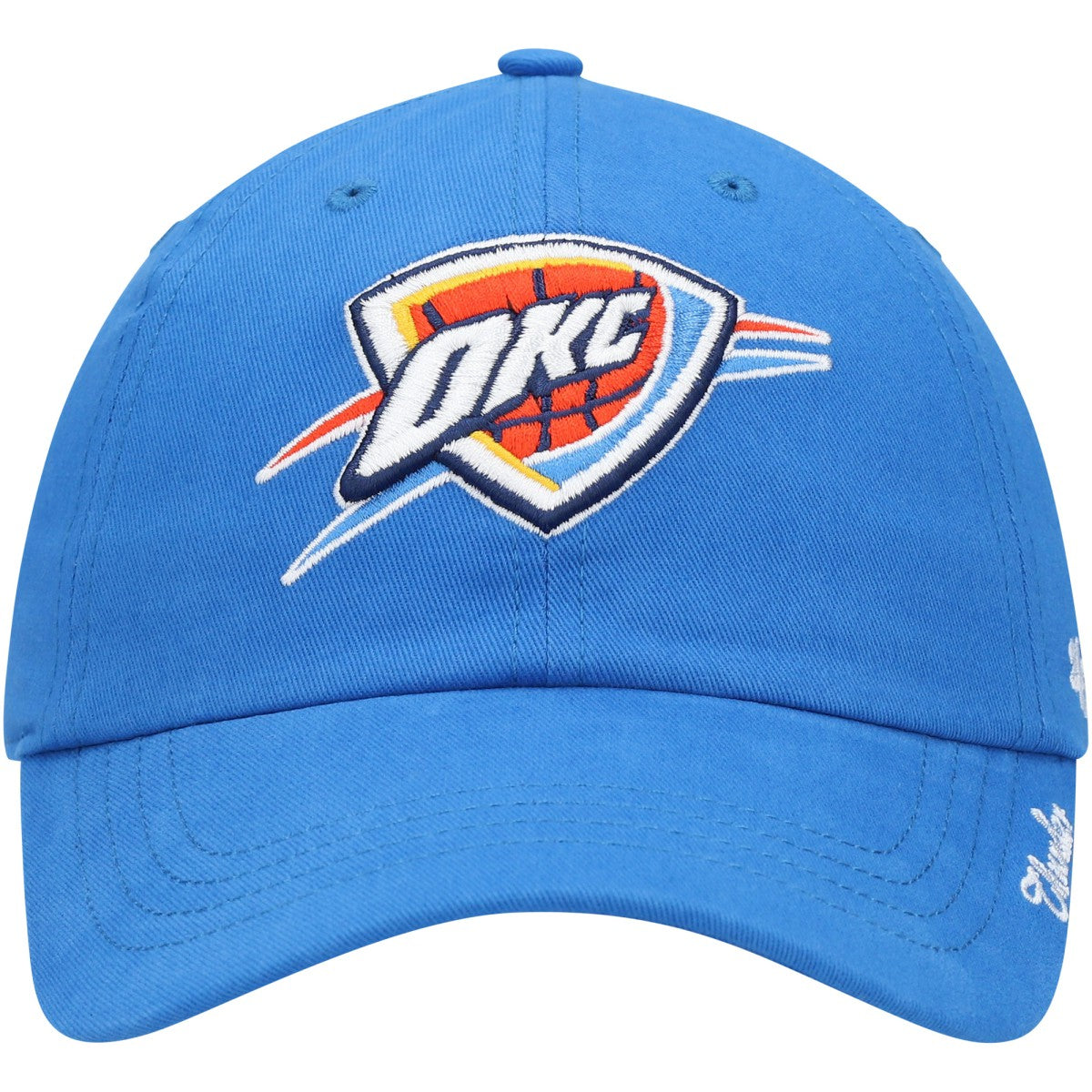 Oklahoma City Thunder '47 Women's Miata Clean Up Logo Adjustable Hat - Blue | 47 brand for sale