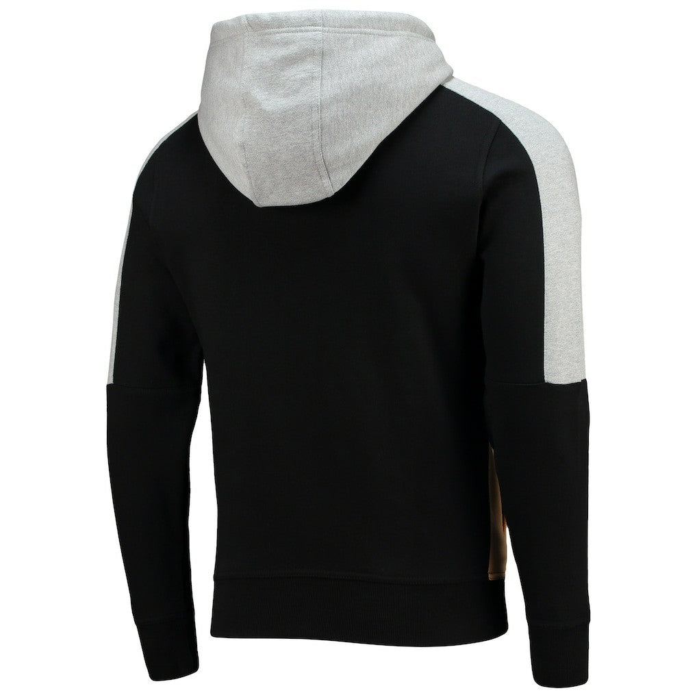 New Orleans Saints Starter Playoffs Color Block Full-Zip Hoodie - Black/Gold outlet