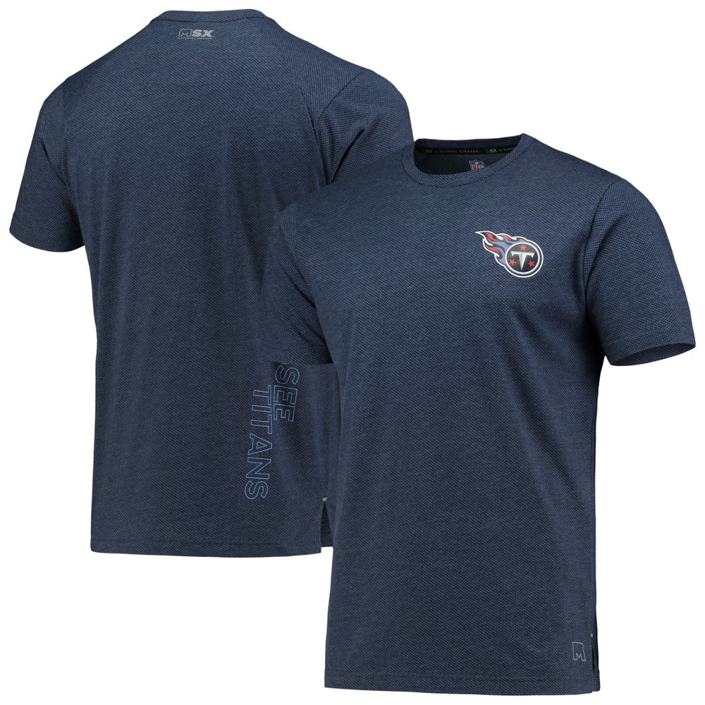 Tennessee Titans MSX by Michael Strahan Motivation Performance T-Shirt - Navy for sale