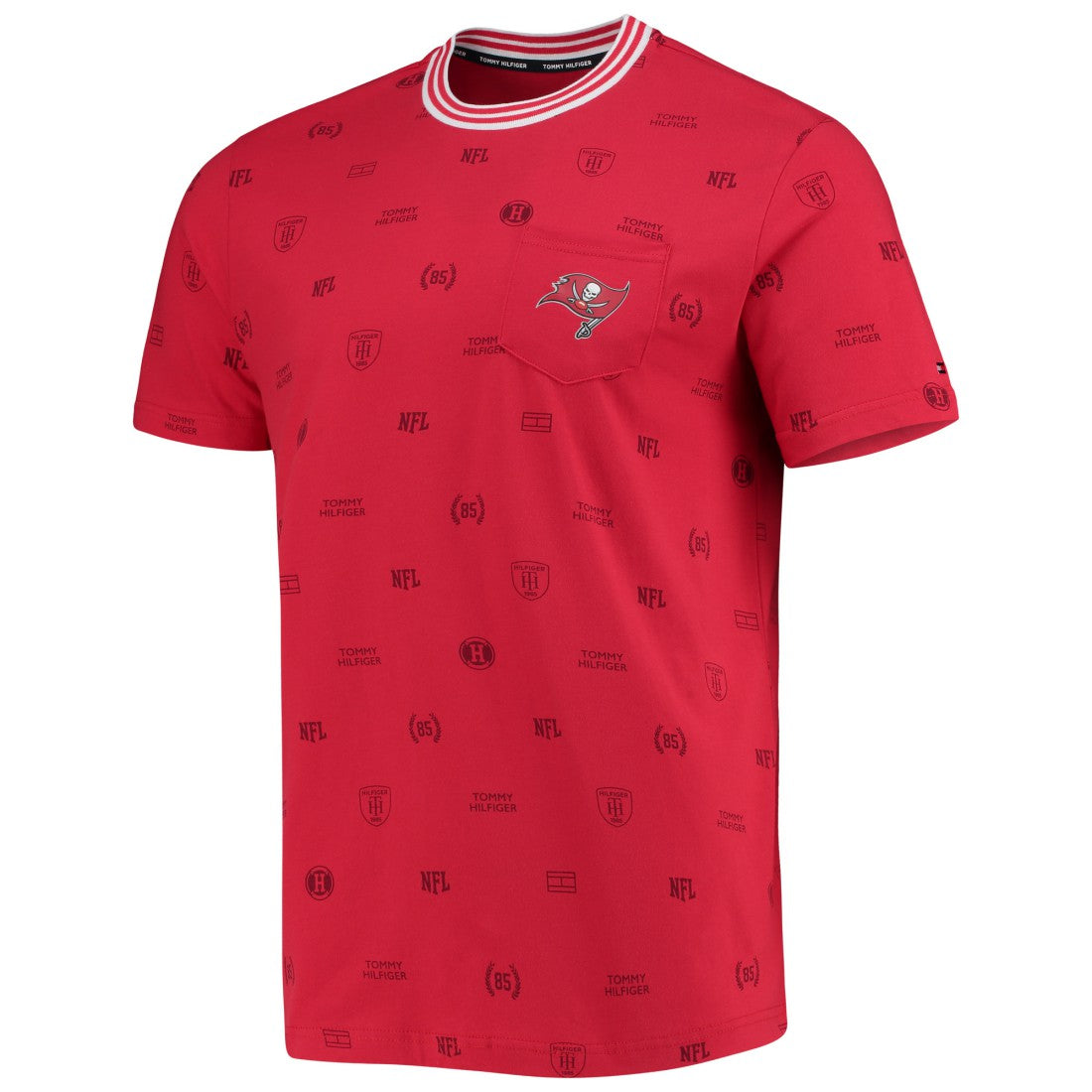 Tampa Bay Buccaneers Tommy Hilfiger Essential Pocket T-Shirt - Red sale
