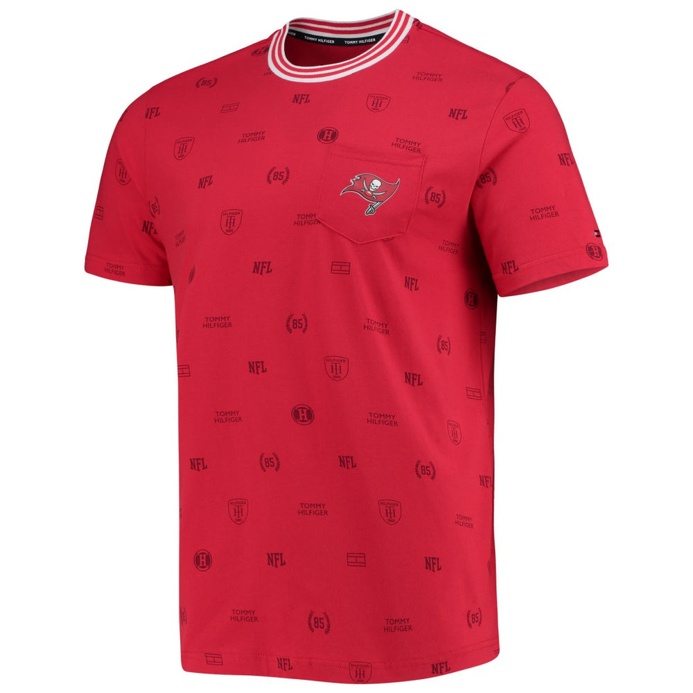 Tampa Bay Buccaneers Tommy Hilfiger Essential Pocket T-Shirt - Red sale
