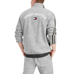 New Orleans Saints Tommy Hilfiger Mario Quarter-Zip Jacket - Heathered Gray for sale