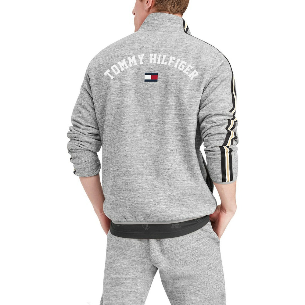 New Orleans Saints Tommy Hilfiger Mario Quarter-Zip Jacket - Heathered Gray for sale