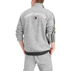 New Orleans Saints Tommy Hilfiger Mario Quarter-Zip Jacket - Heathered Gray for sale