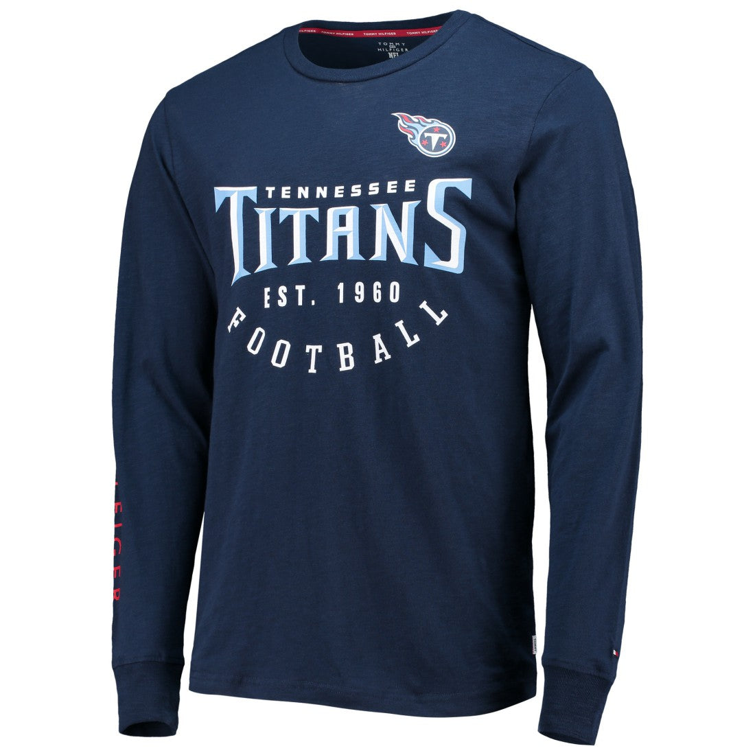 Tennessee Titans Tommy Hilfiger Peter Long Sleeve T-Shirt - Navy cheap