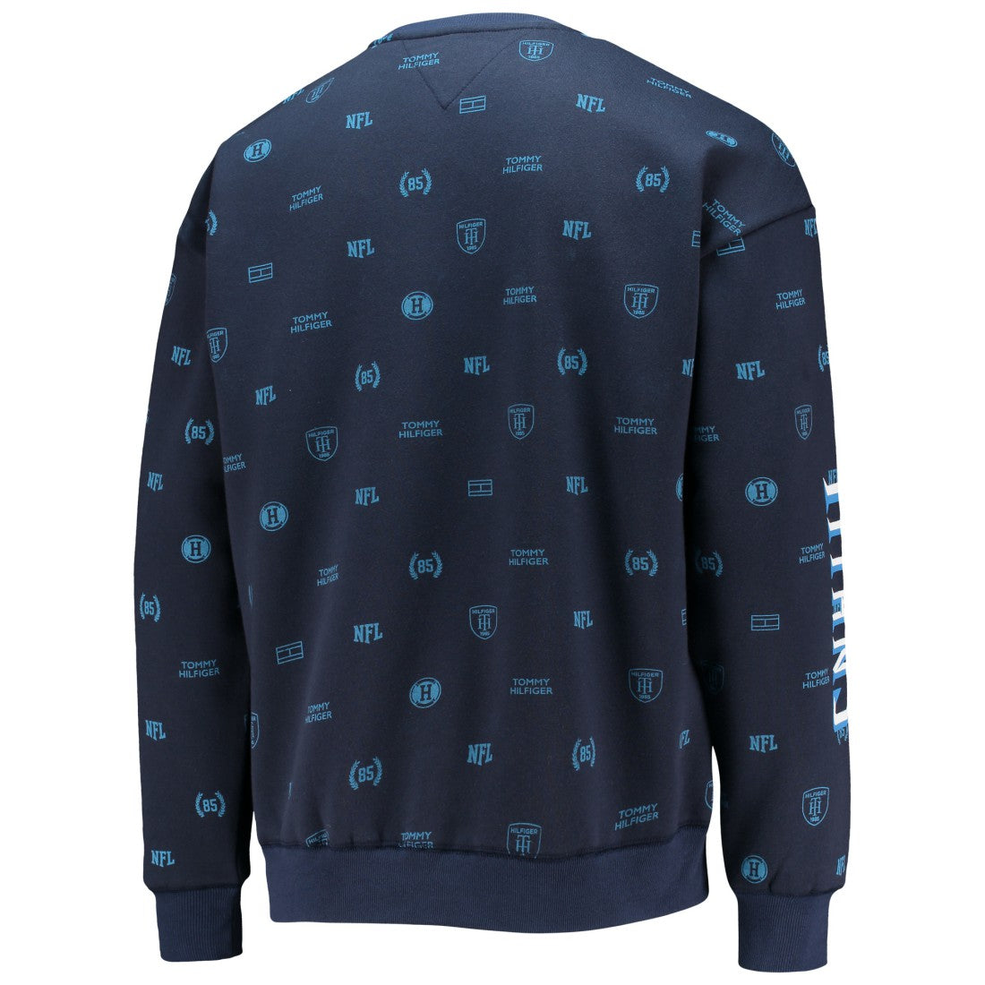 Tennessee Titans Tommy Hilfiger Reid Graphic Pullover Sweatshirt - Navy for sale