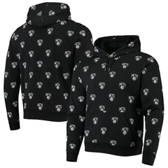 Brooklyn Nets The Wild Collective Unisex Allover Logo Pullover Hoodie - Black discount