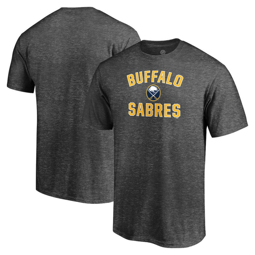 Buffalo Sabres Victory Arch Team T-Shirt Charcoal