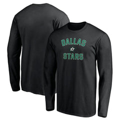 Dallas Stars Victory Arch Long Sleeve T-Shirt Black