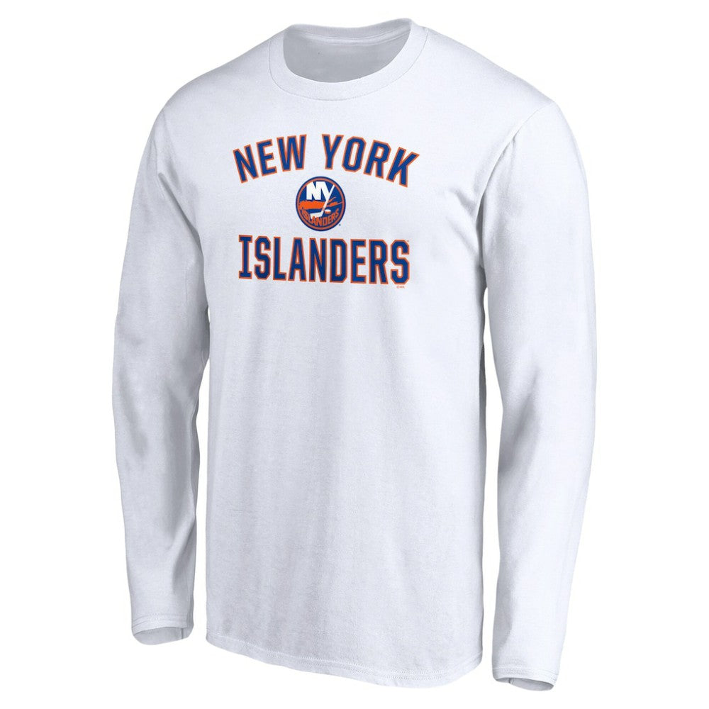 New York Islanders Victory Arch Long Sleeve T-Shirt White