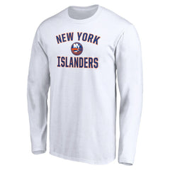 New York Islanders Victory Arch Long Sleeve T-Shirt White