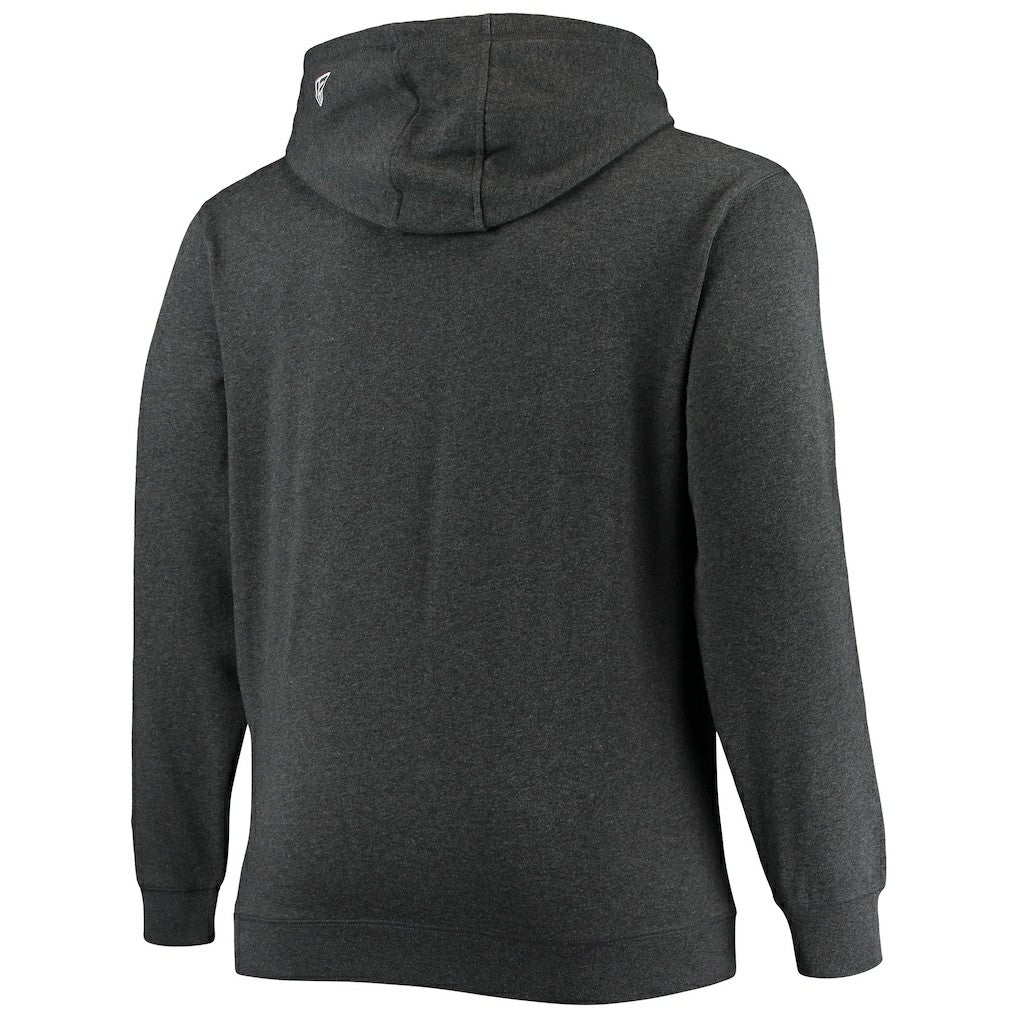 Cleveland Browns New Era Big & Tall Primary Logo Pullover Hoodie - Charcoal on sale