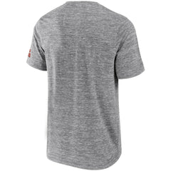 Cleveland Browns NFL x Darius Rucker Collection Slub Henley T-Shirt - Heathered Gray for sale