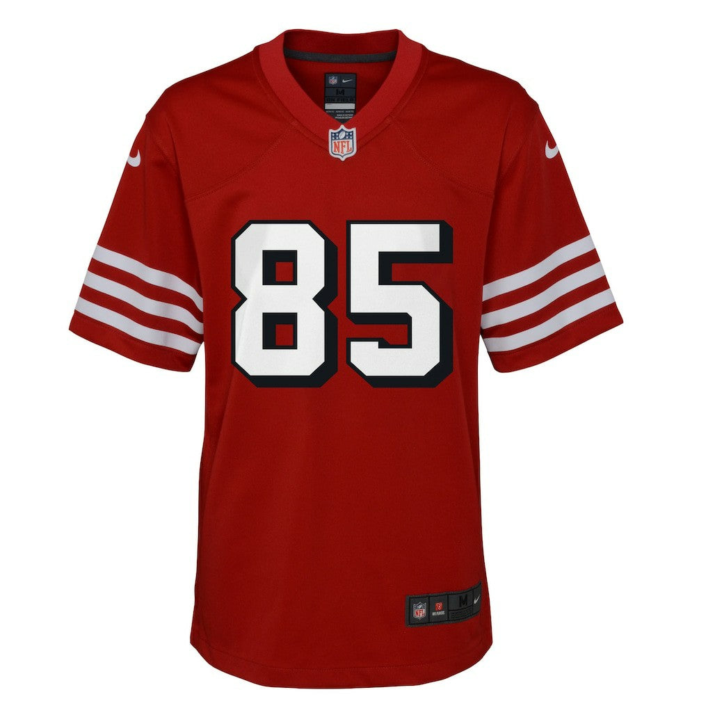 George Kittle San Francisco 49ers Youth Game Jersey - Scarlet | Nike outlet