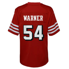 Fred Warner San Francisco 49ers Youth Game Jersey - Scarlet | Nike sale