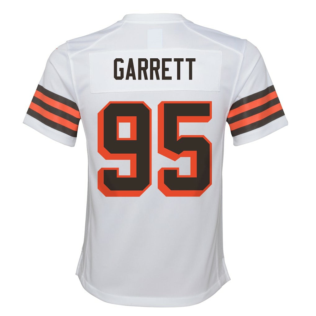 Myles Garrett Cleveland Browns Youth Game Jersey - White | Nike discount