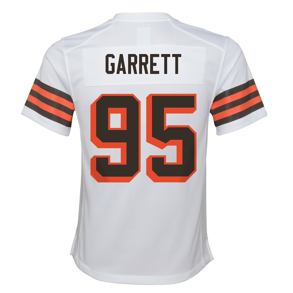 Myles Garrett Cleveland Browns Youth Game Jersey - White | Nike discount