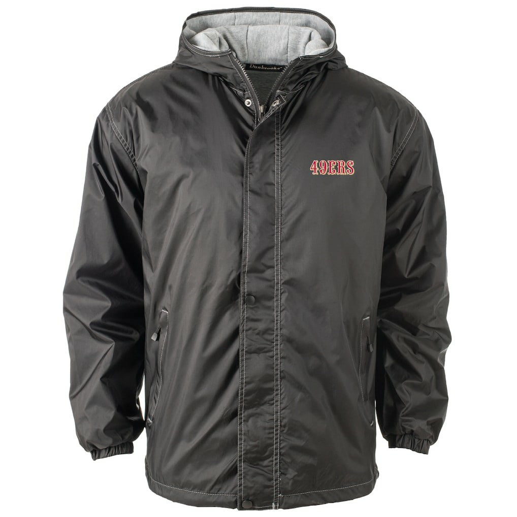 San Francisco 49ers Dunbrooke Legacy Stadium Full-Zip Jacket- Black for sale