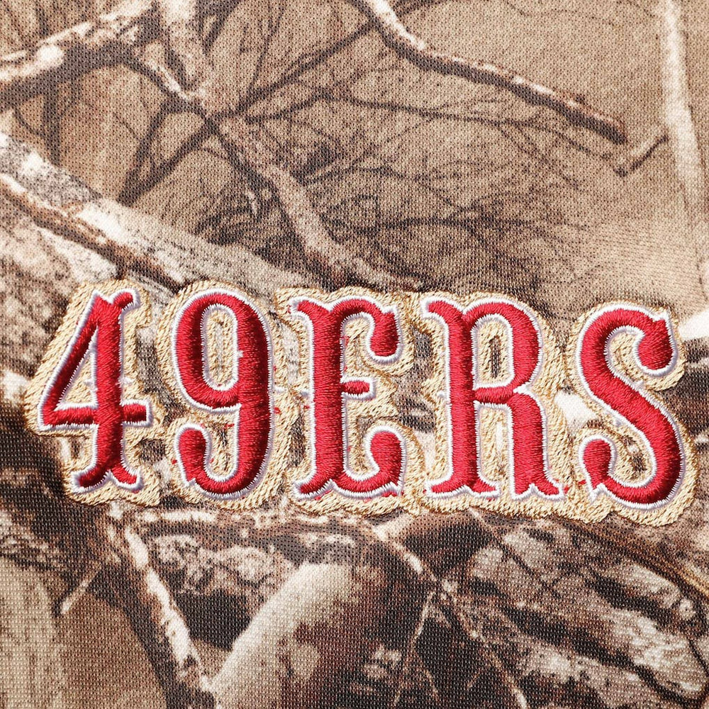 San Francisco 49ers Dunbrooke Champion Tech Pullover Hoodie - Realtree Camo sale
