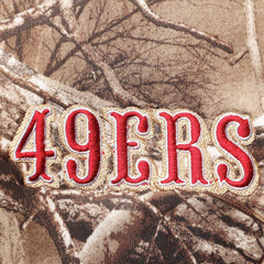San Francisco 49ers Dunbrooke Champion Tech Pullover Hoodie - Realtree Camo sale