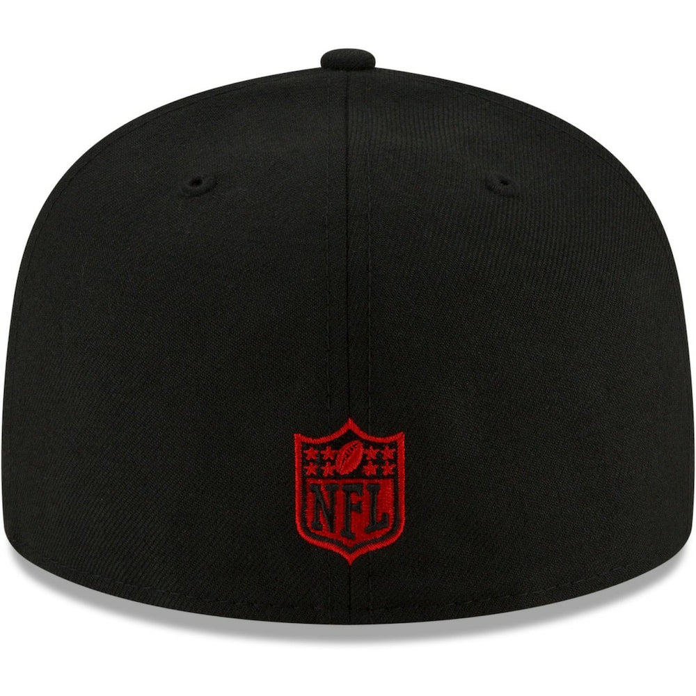 Atlanta Falcons New Era Just Don 59FIFTY Fitted Hat - Black for sale