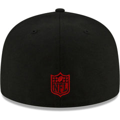 Atlanta Falcons New Era Just Don 59FIFTY Fitted Hat - Black for sale