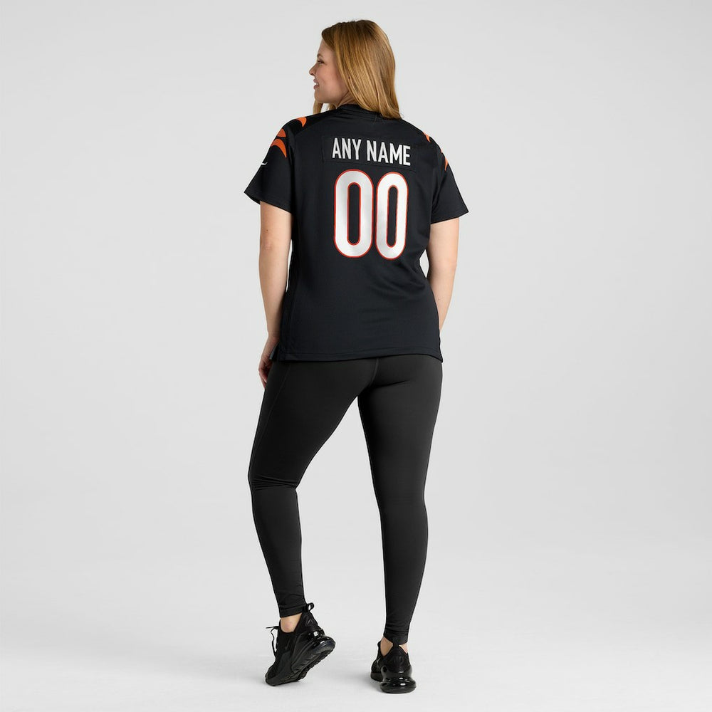 Cincinnati Bengals Women's Game Custom Jersey - Black | Nike on sale